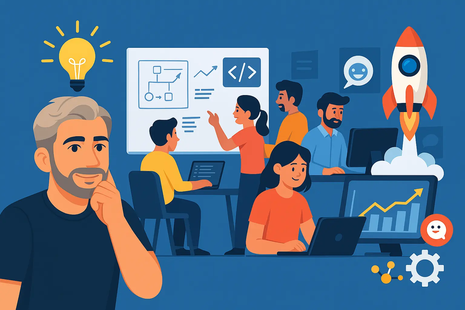 MicroSaaS com IA: como transformar uma ideia enxuta em um negócio escalável (e lucrativo)